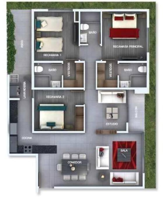 Hermoso Departamento Al Sur De La Ciudad De Appartement *